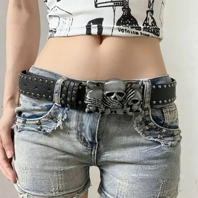 ALR™ Women's Punk Skull Belt