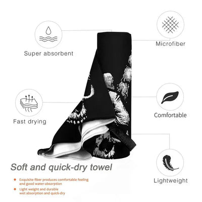 ALR™ Skull Hand Quick-Dry Towel