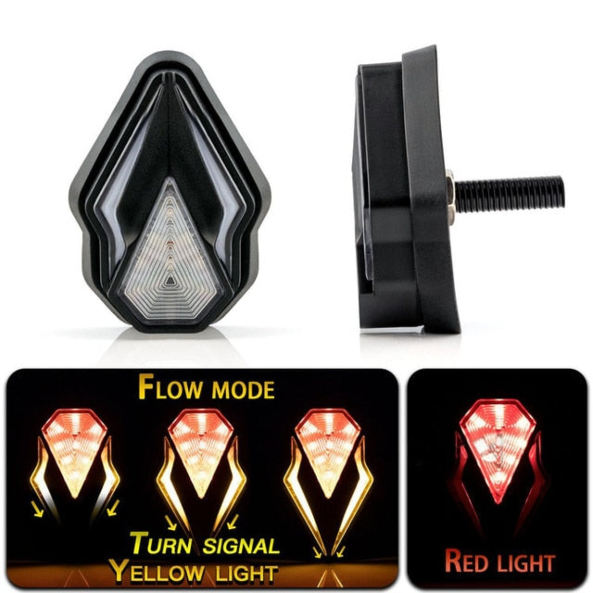 Universal Flush Mount Blinker Flashing Turn Signals Lights