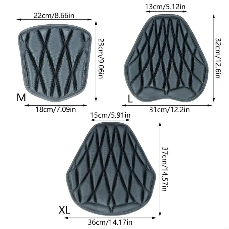 Motorcycle Gel Seat Cushion - Pad Comfort Long Rides