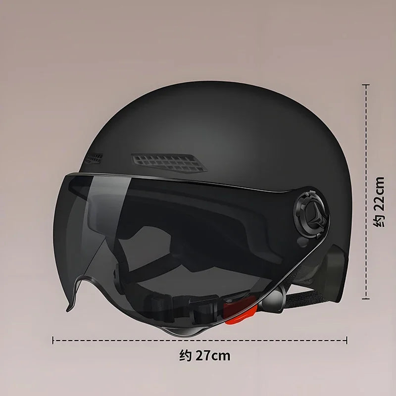 Motorcycle Helmet - Electric Half