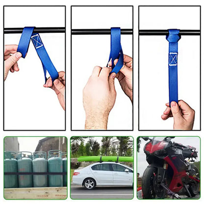 Motorcycle Tie-Down Straps - Tie Down Car Packing