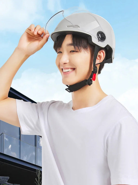 Motorcycle Helmet - Electric Half