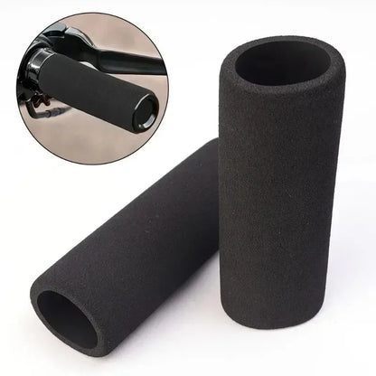 Motorcycle Grips Handle Cover Anti-Slip Sponge Handlebar Grips Comfortable Repla