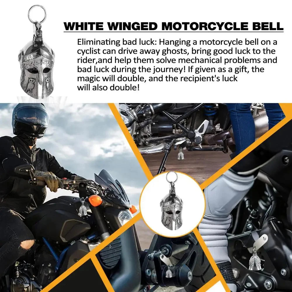 Alr™ Motorcycle Guardian Bell, Roman Warrior Spartan