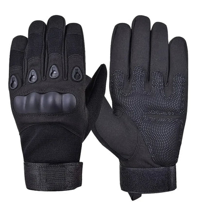 Motorcycle Gloves - Tactical Hunting Shooting Knuckle Protection