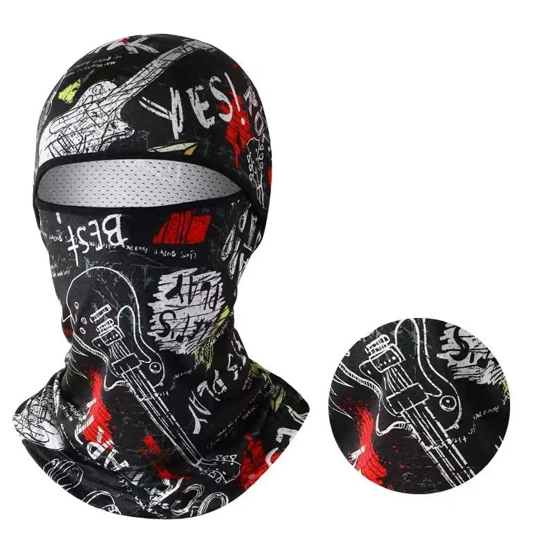 Motorcycle Balaclava - Ice Silk Cooling Full Face