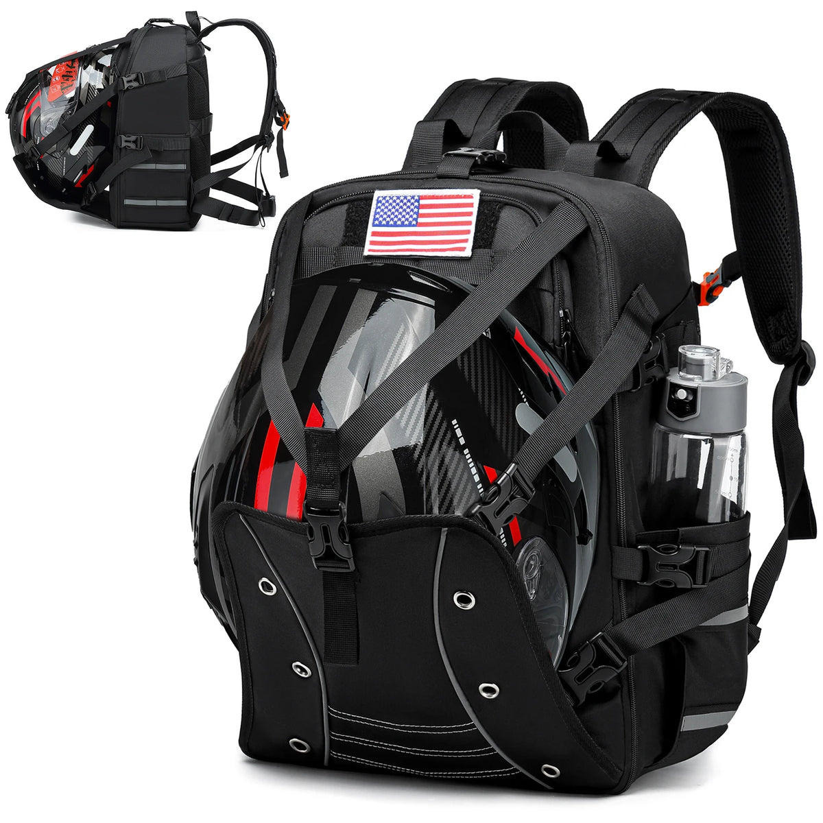 Alr™ Rugged Motorcycle Helmet Backpack