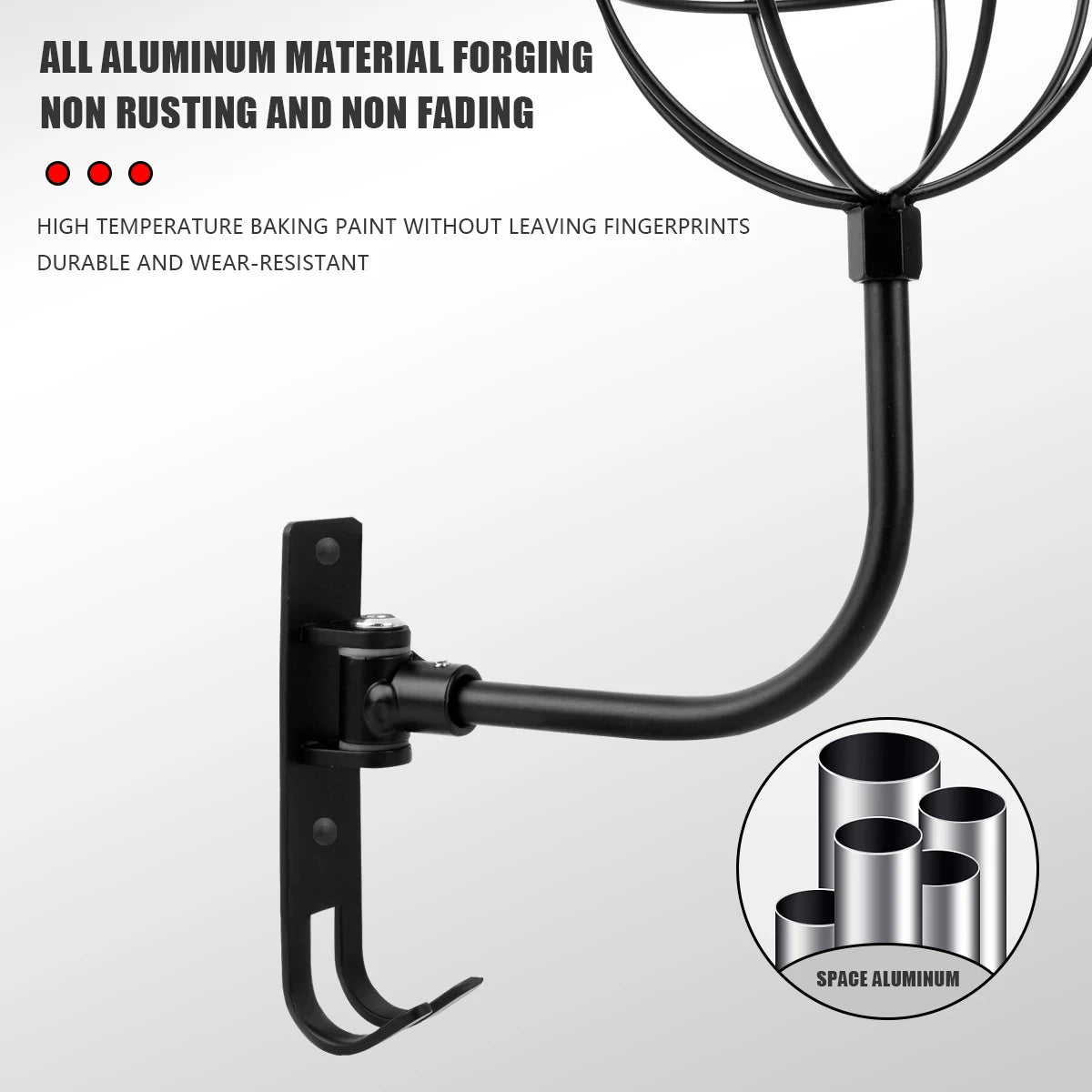 Alr™ Motorcycle Helmet Rack with Rotating Hook