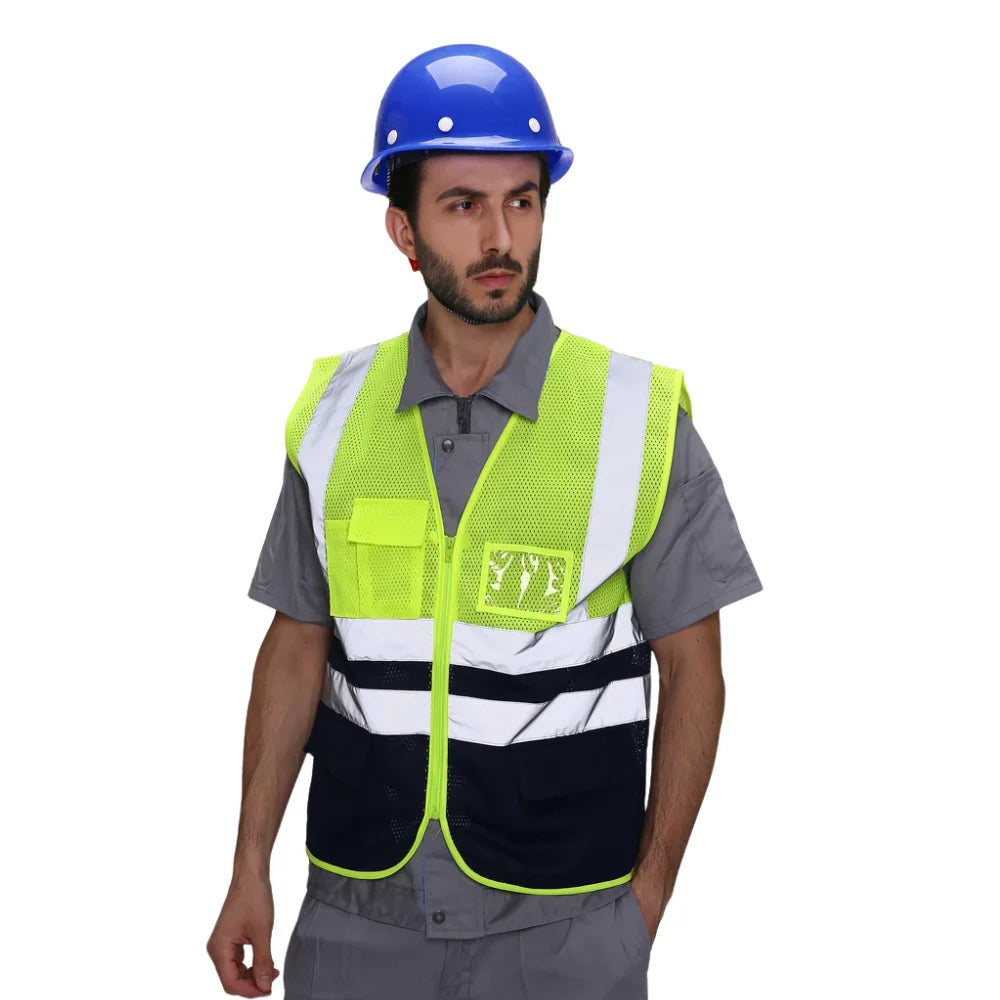 High Visibility Reflective Vest - Breathable Reflective Vest Vest Ridi