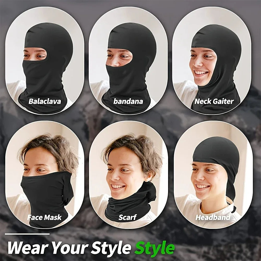 Motorcycle Balaclava - Face Mask Pack Breathable Ski