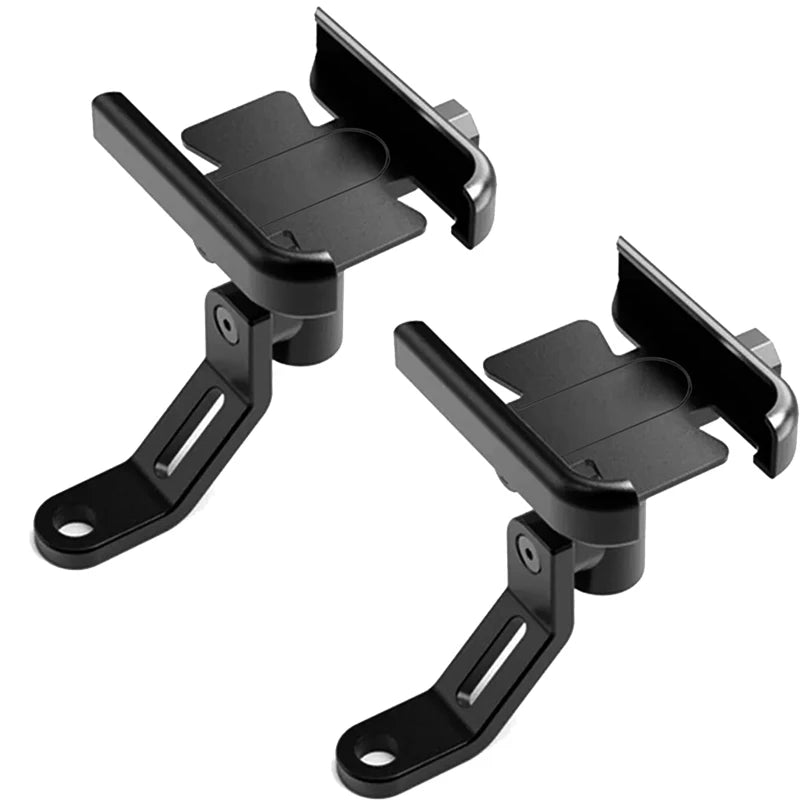 Motorcycle Phone Holder - Bicycle GPS Bracket Stand Mirror