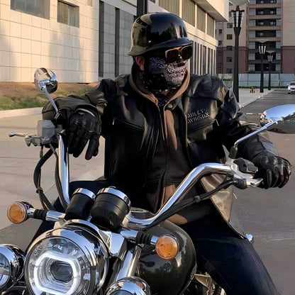 Motorcycle Helmet - Half Electric Vehicle Riding Cruiser