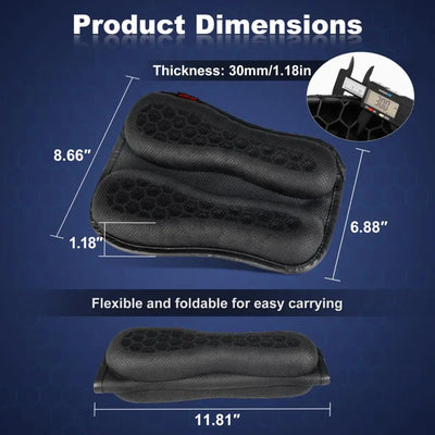 Alr™ 3D Motorcycle Seat Gel Cushion