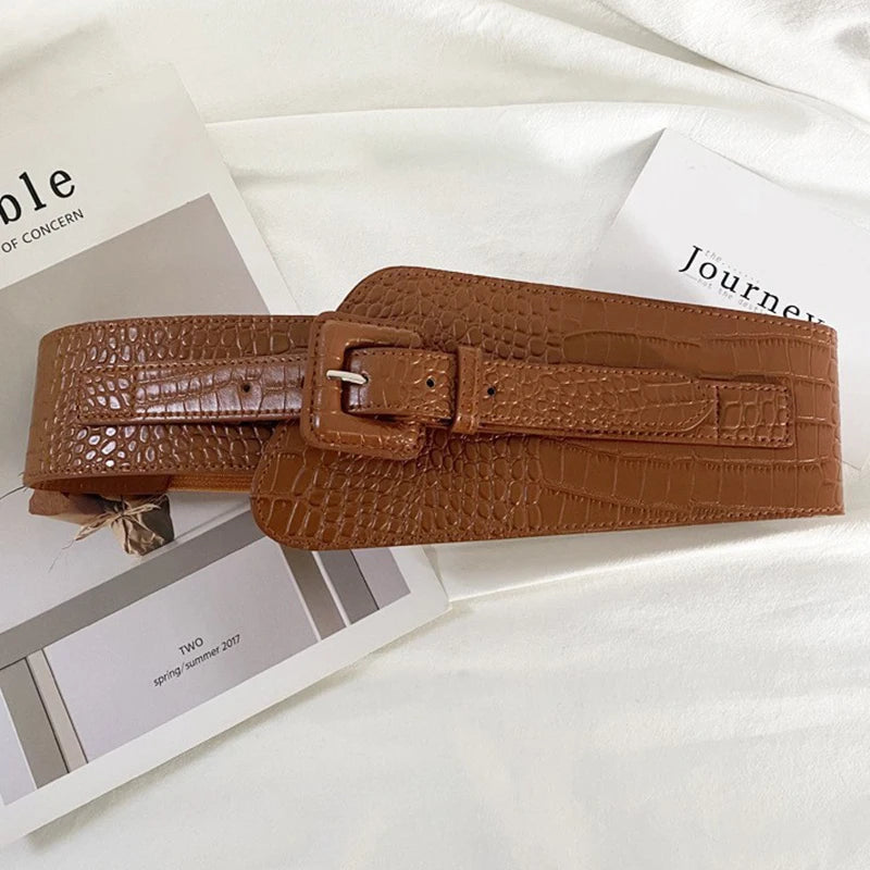 ALR™ Lady Crocodile PU Leather Belt