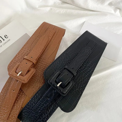 ALR™ Lady Crocodile PU Leather Belt