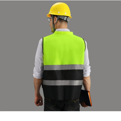 High Visibility Reflective Vest Working Clothes Motorcycle Cycling Sports Outdoo