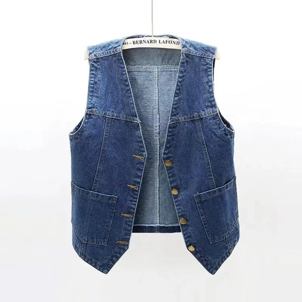 【Ameri】VEST LAYERED DENIM JACKET S3e6337af4c084e37b6acc82d8633f