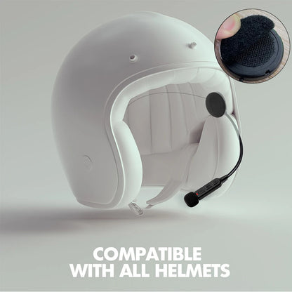 Motorcycle Helmet Headset - Bluetooth Wireless Stereo Hands Free
