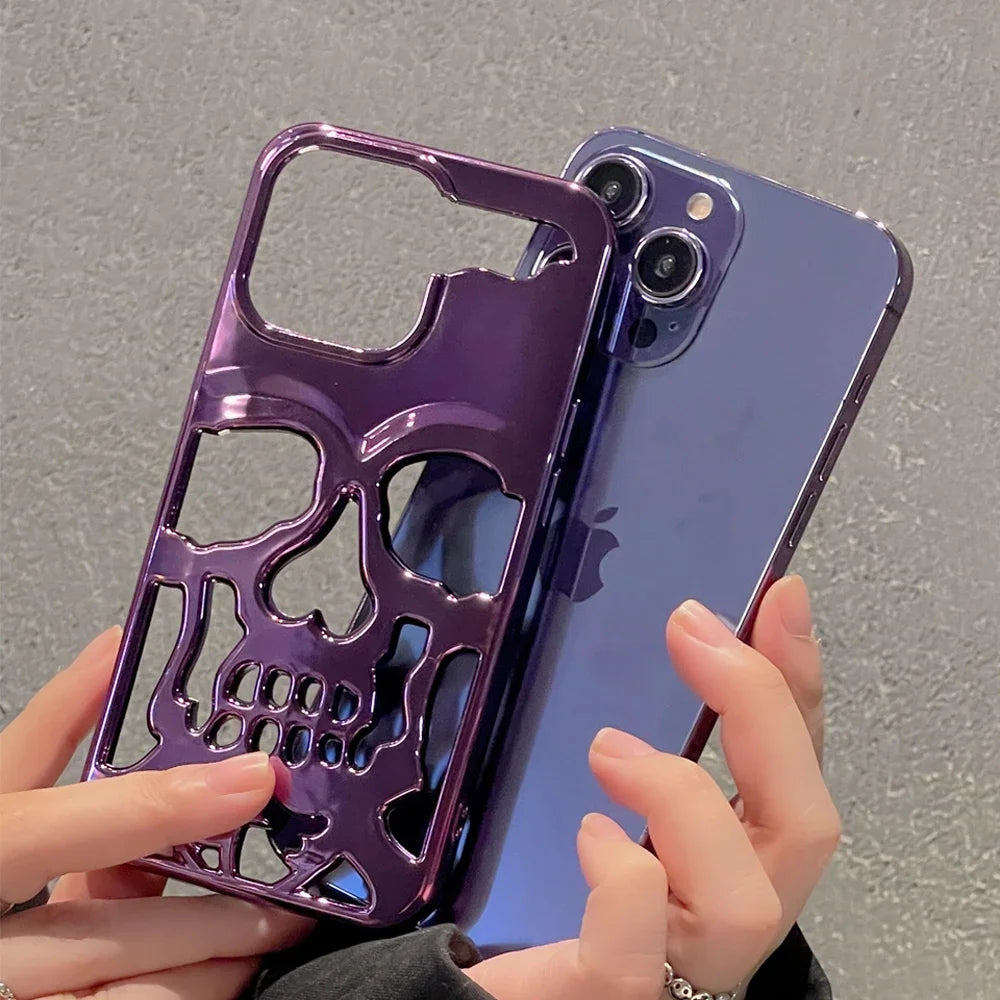 ALR™ 3D Hollow Skull Callous Iphone Case