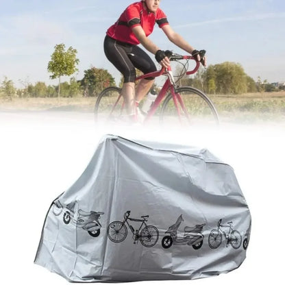 Waterproof Motorcycle Cover - Bicycle Gear Raincover Outdoor Sunscreen