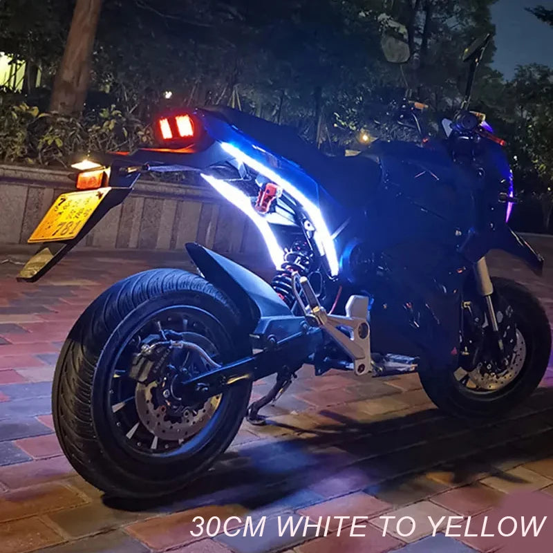 Motorcycle LED Lights - Turn Signal Daytime Running Indicators