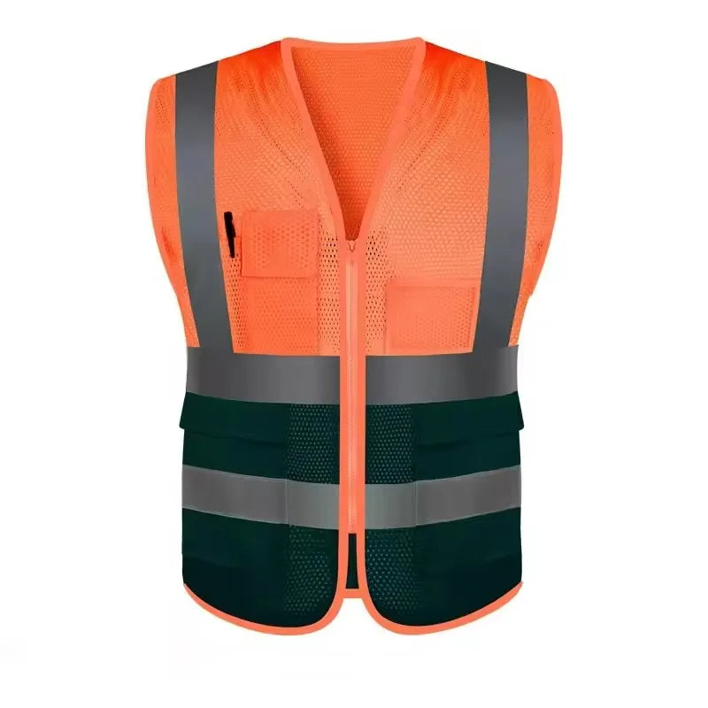 High Visibility Reflective Vest - Safety Vest In Mens Tank Tops High V