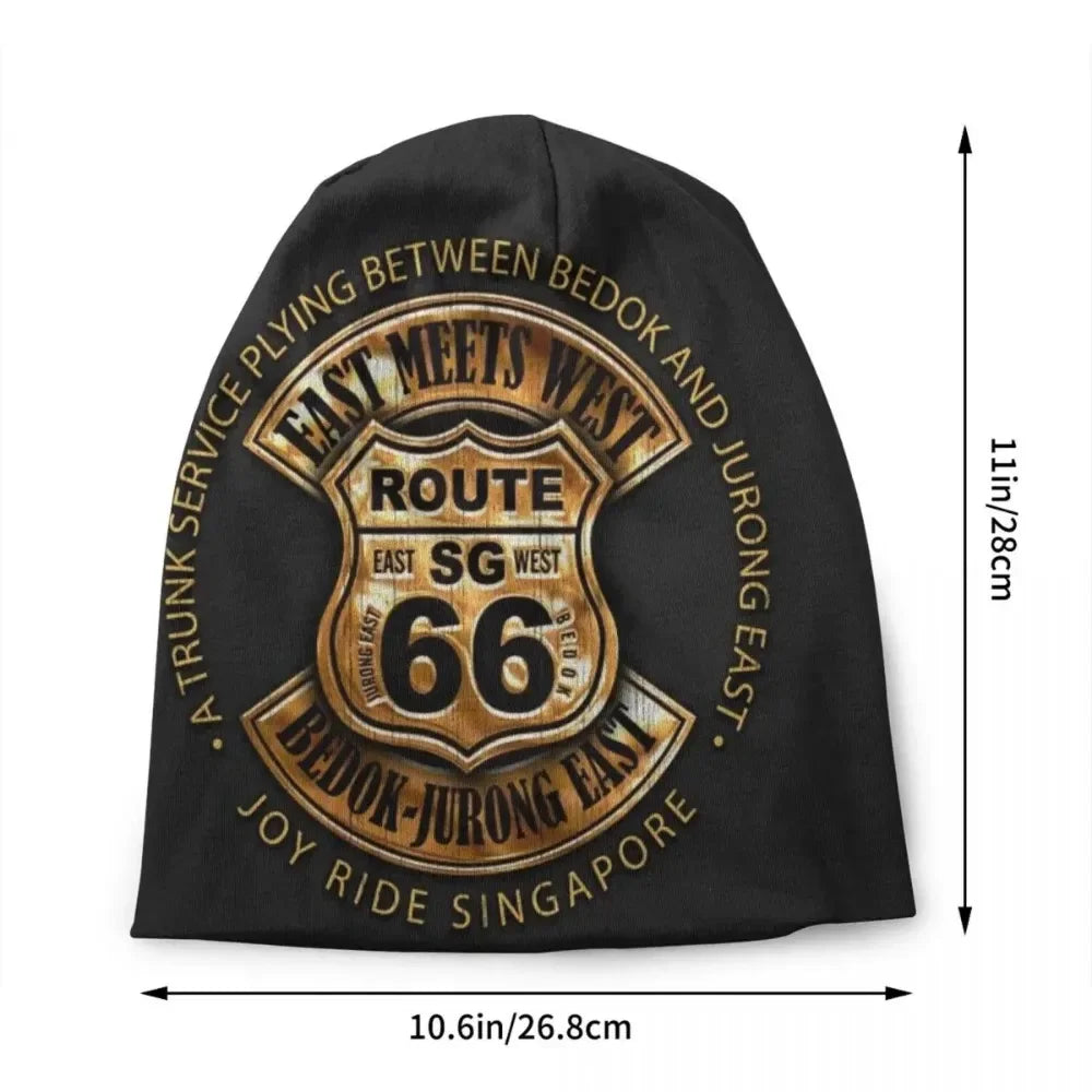 Alr™ Route 66 Motorcycle Cruise Beanie Cap