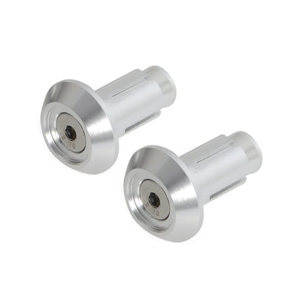 22mm 7/8" Handlebar Grips Cap Plugs Bar End Motorcycle For Yamaha Honda KTM Husq