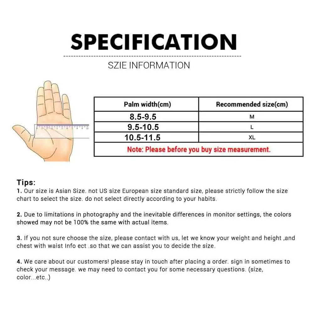 Motorcycle Gloves - Touch Screen Motocross Protective Gear