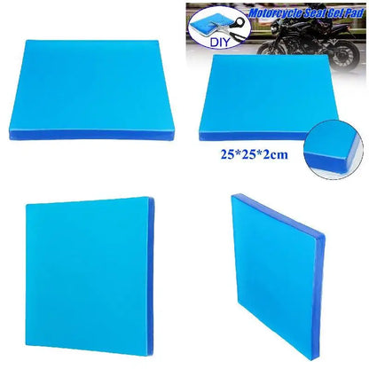 Motorcycle Gel Seat Cushion - Shock Absorbing Comfort Pad