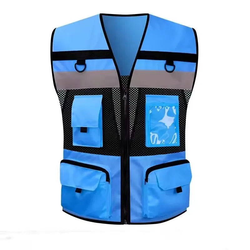 High Visibility Reflective Vest - Safety Vest In Mens Tank Tops High V