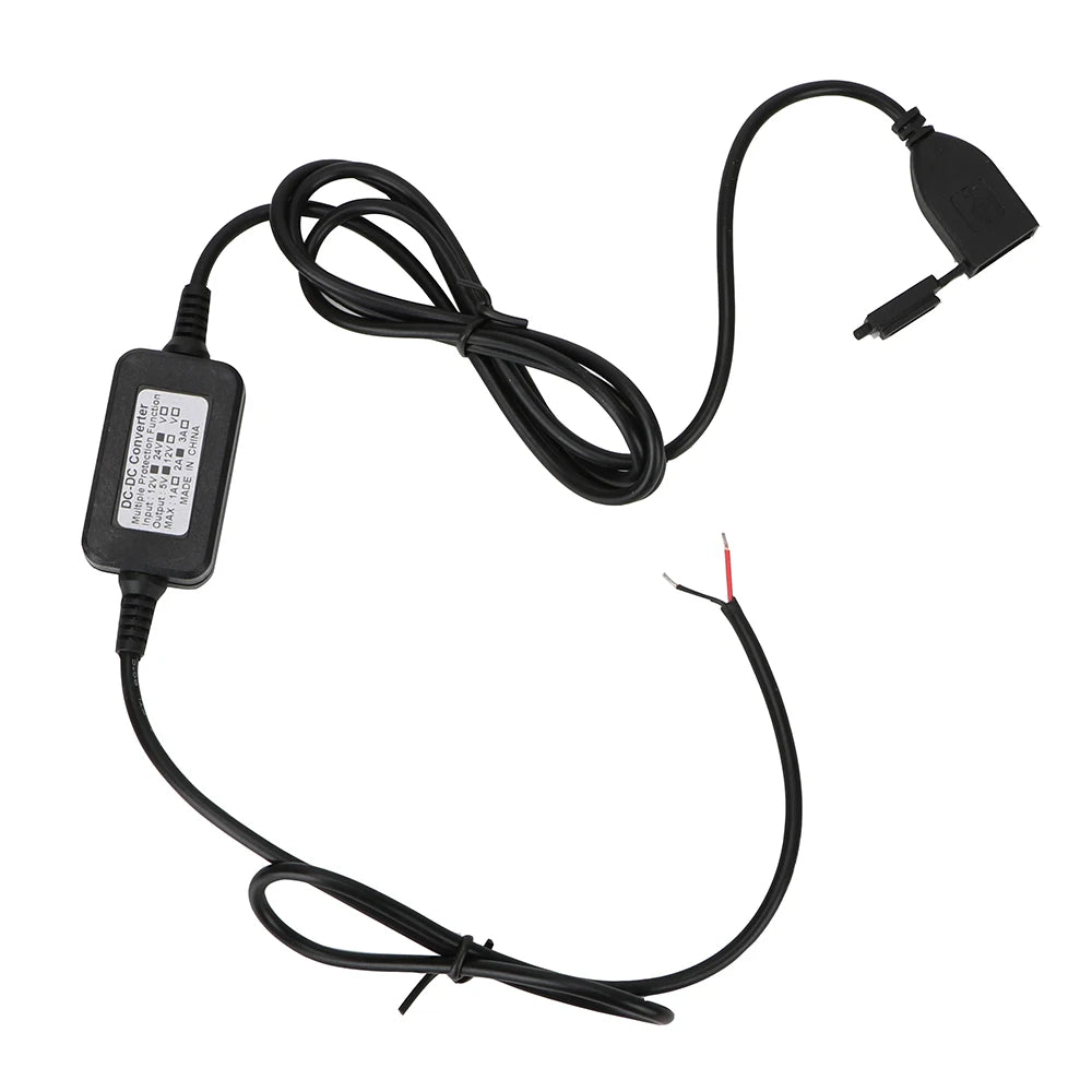 Motorcycle Accessory - USB Port DC 5V 2A Adapter USB Converter Motorbi