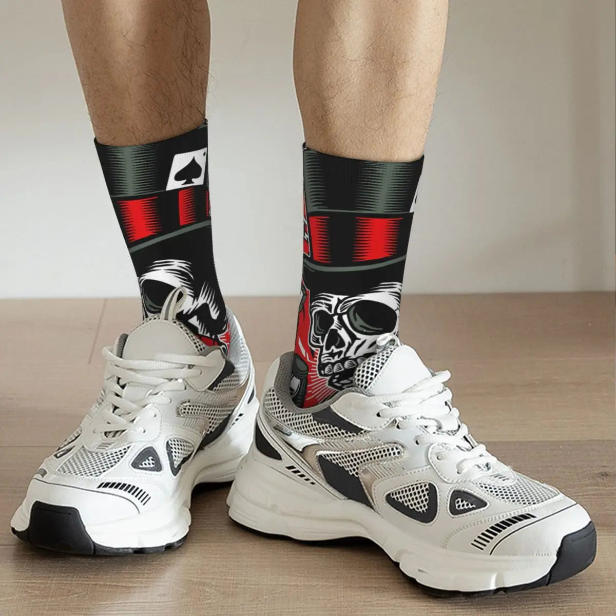 ALR™ Funny Crazy Skull Socks