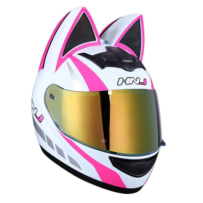 ALR™ Cat Ear Motorcycle Helmet