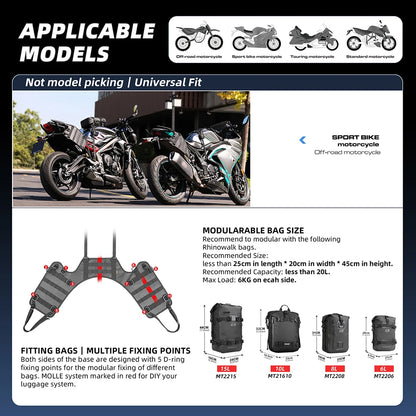 Alr™ Motorcycle Side Bag Set