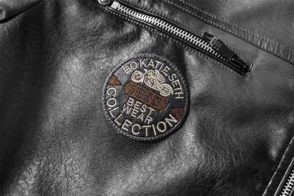 Alr™ PU Leather Plush Motorcycle Jacket