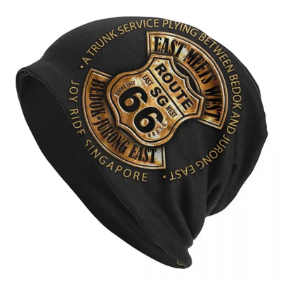 Alr™ Route 66 Motorcycle Cruise Beanie Cap