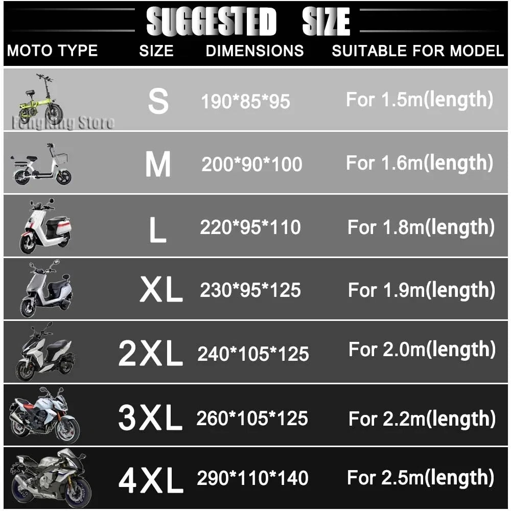 For Honda ADV350 ADV 350 Motorcycle Cover UV Protective Dustproof Snowproof Outdoors Rain Motorcycle Waterproof Cover