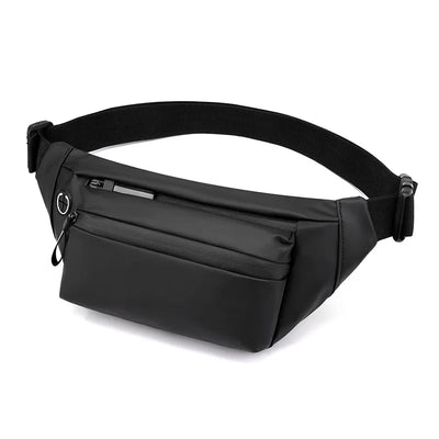 ALR™ Men’s Black Waterproof Outdoor Waist Bag