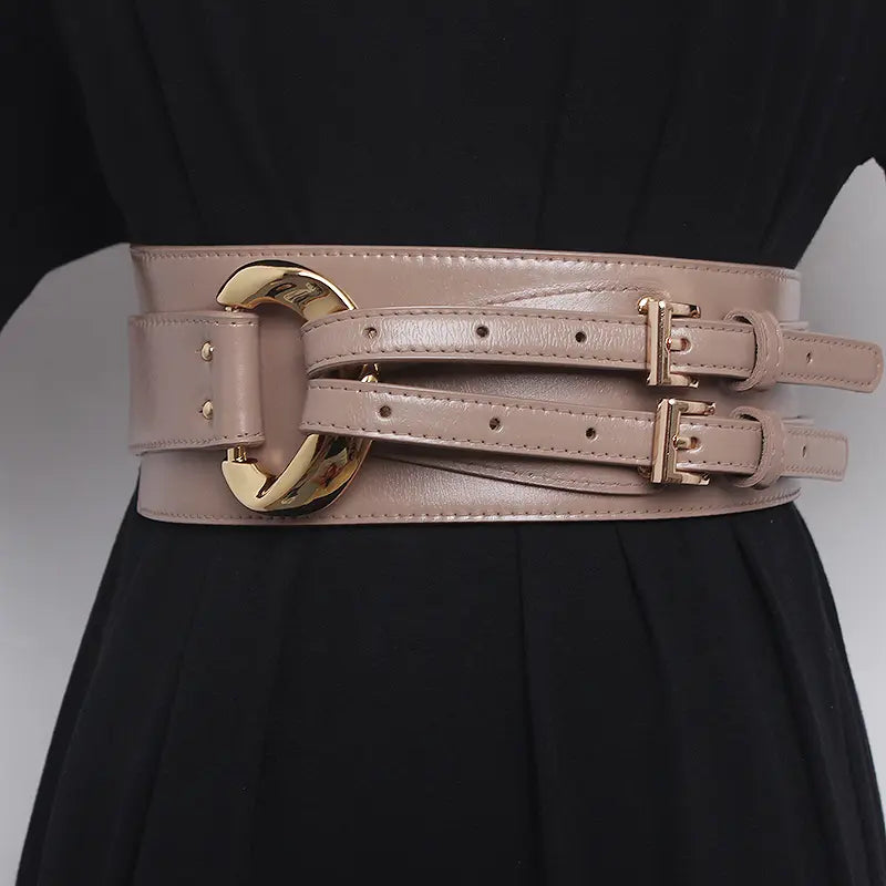 Genuine Leather Corset Belt for women