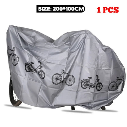 Waterproof Motorcycle Cover - Bicycle Gear Raincover Outdoor Sunscreen
