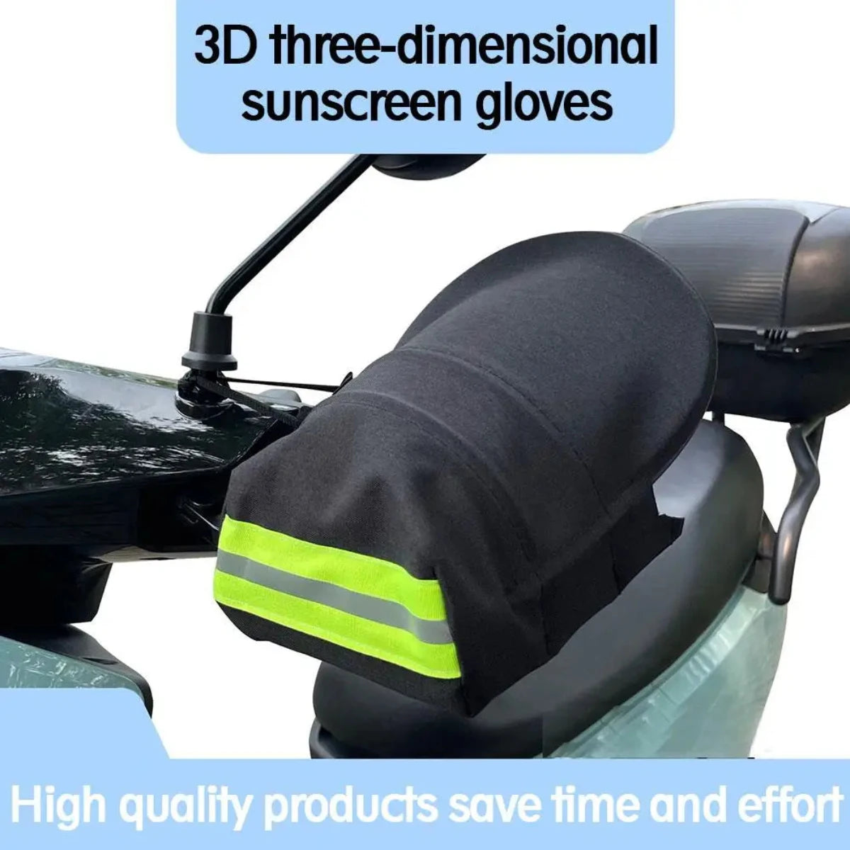 Alr™ Waterproof Motorcycle Handlebar Gloves