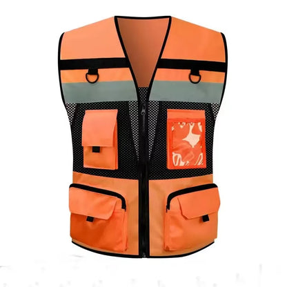 High Visibility Reflective Vest - Safety Vest In Mens Tank Tops High V