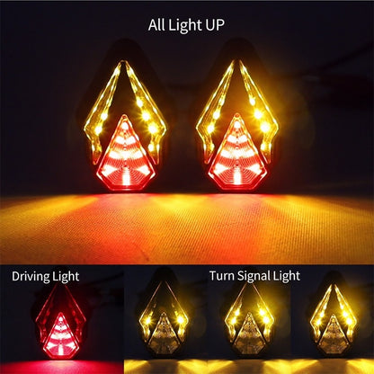 Universal Flush Mount Blinker Flashing Turn Signals Lights