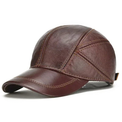 ALR™ Men’s Cowhide Leather Earlap Cap