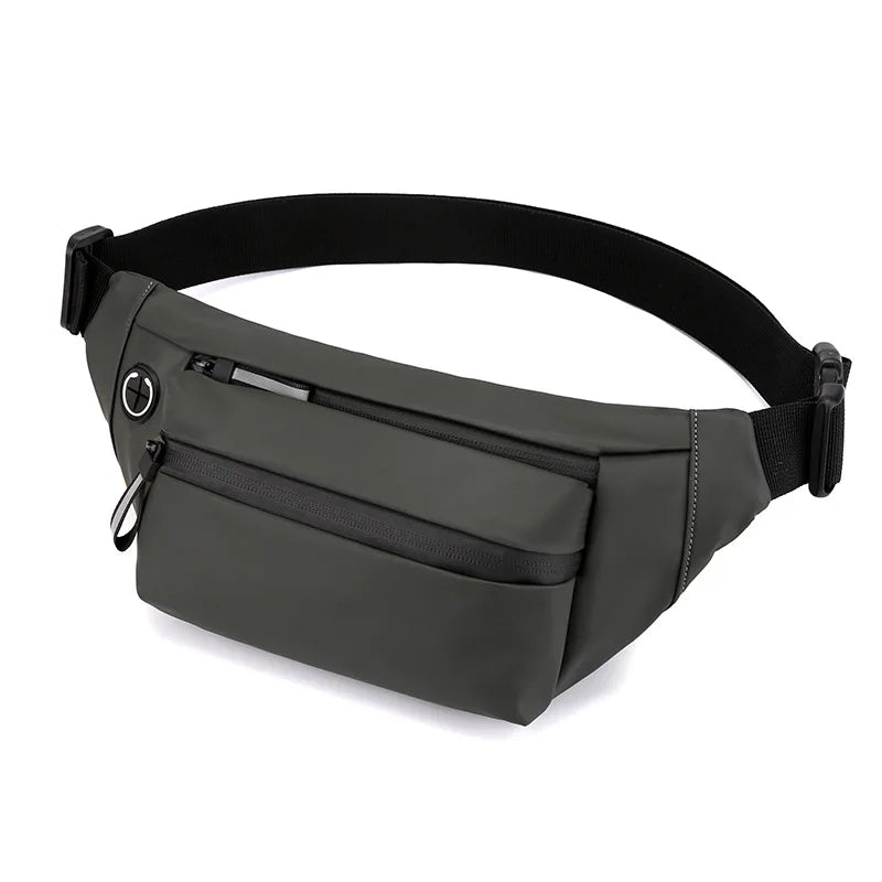 ALR™ Men’s Black Waterproof Outdoor Waist Bag