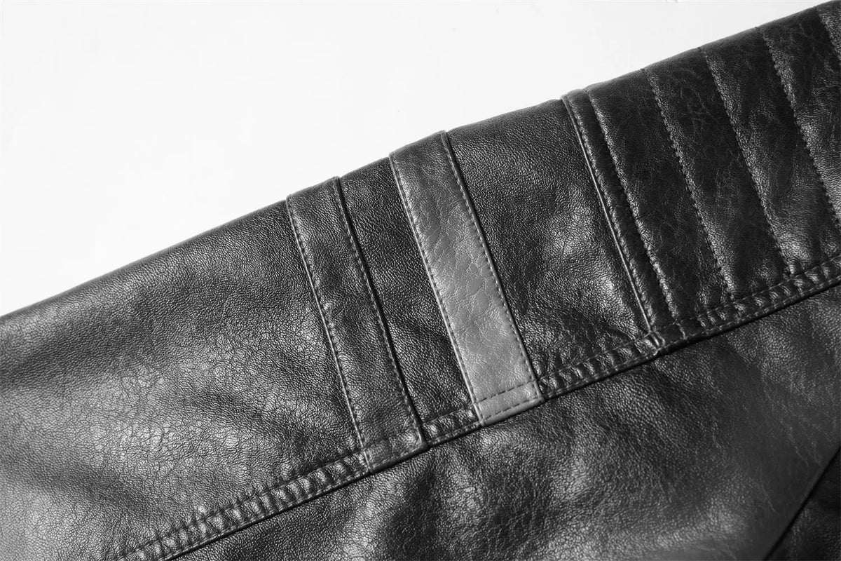 Alr™ PU Leather Plush Motorcycle Jacket