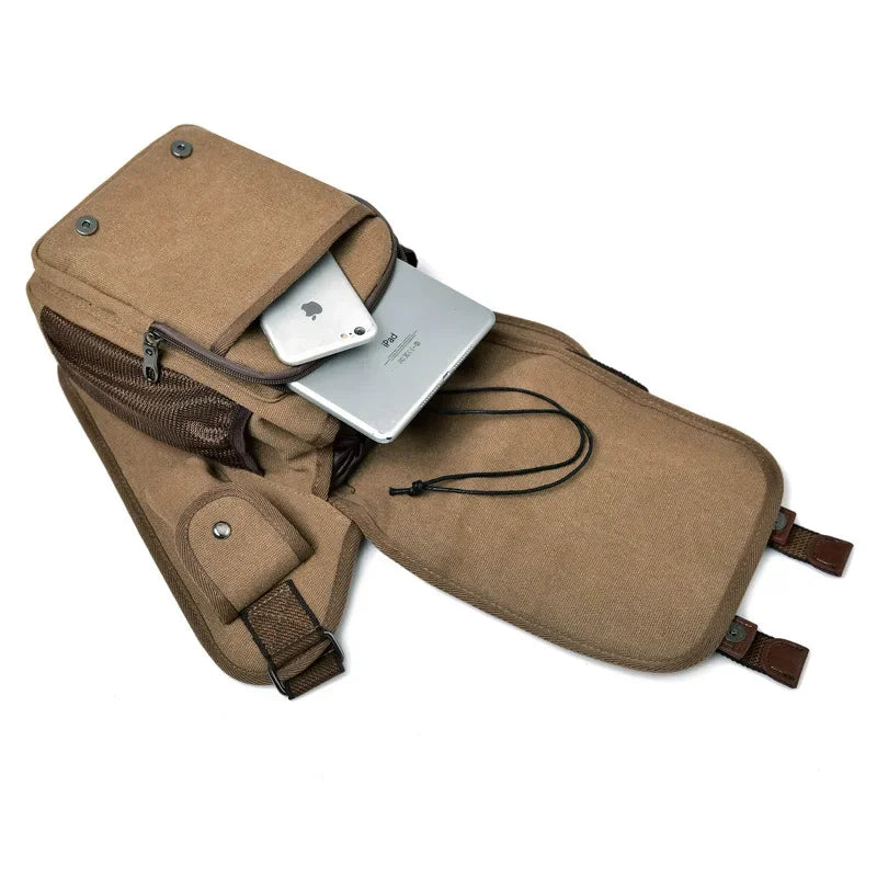 ALR™ Men’s Vintage Canvas Crossbody Bag