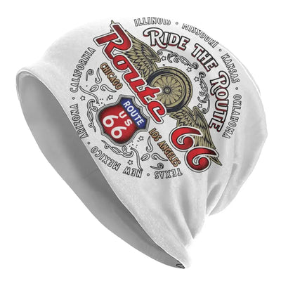 Alr™ Route 66 Motorcycle Cruise Beanie Cap